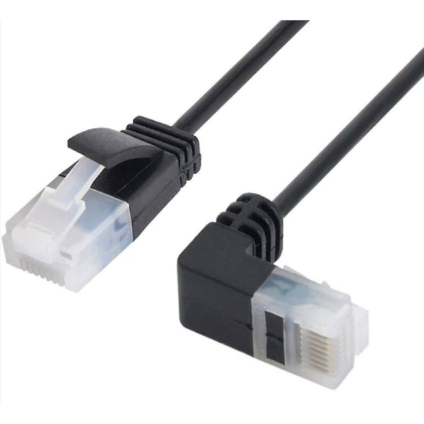 6,56 fot Cat-6 Down Ethernet-kabel för bärbar router, TV-box, UTP-nätverk, Cat6 Rj45 Ethernet, en Cat6 patchkabel
