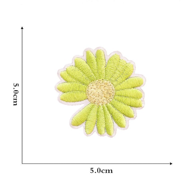 Dww-12 stk. broderi stryge-på patch, broderi applikationer broderi, stryge-på patches, broderi patch klistermærke, Brod applikation patches til tøj