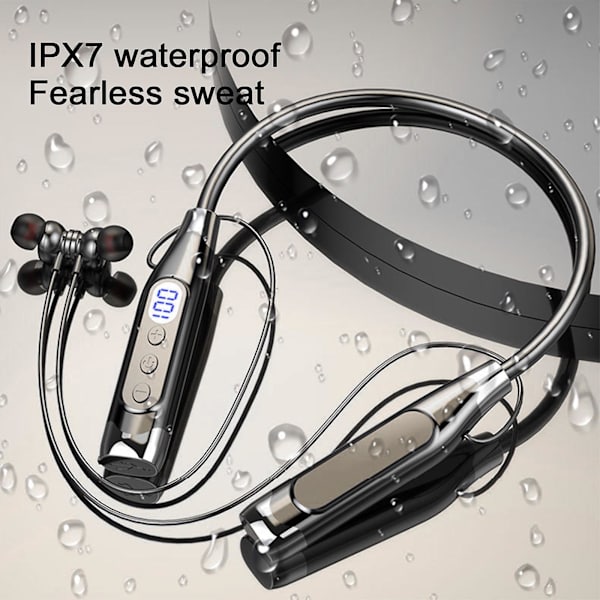 Hängande nackband trådlöst Bluetooth-headset (BK)