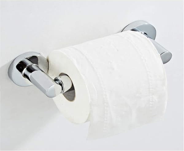 Hotel Badeværelse Rustfrit Stål Væghængt Teleskopisk Toiletpapirholder