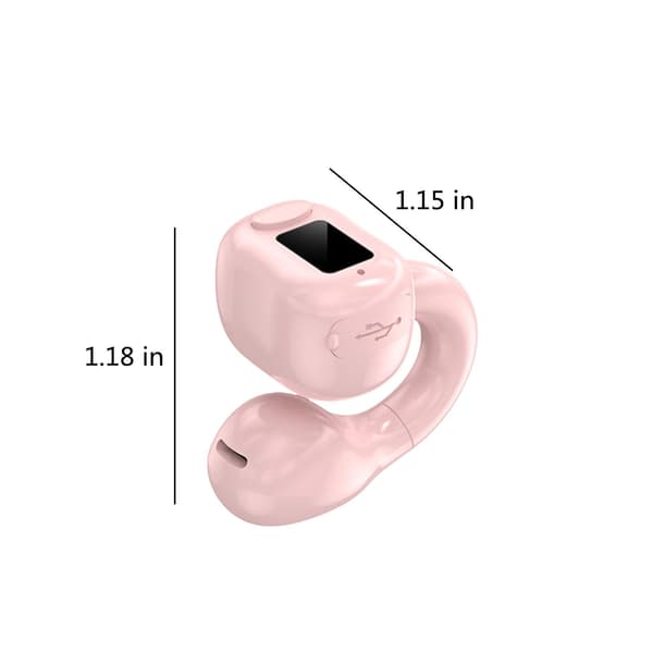 Øreklipshodetelefoner Bluetooth 5.3 Åpne øreklips Trådløse ørepropper Bluetooth-headset for reise
