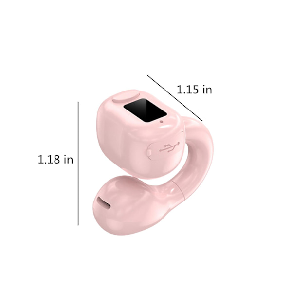 Öronklämma Hörlurar Bluetooth 5.3 Öppen Öronklämma Trådlösa In Ear Öronproppar Bluetooth Headset För Resor