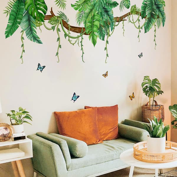 Puuhaaran lehdet Perhoset Seinätarra Seinätarra