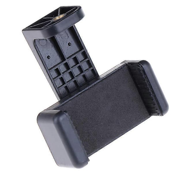 Universal Tripod Mount Adapter Mobiltelefon Clipper Holder Vertikal 360 Rotasjon