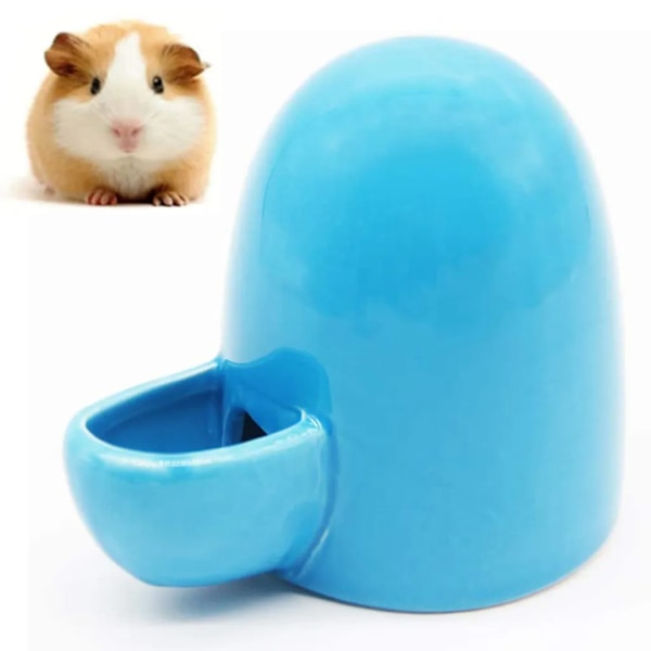 Keramisk Vattenflaska för Hamster, Automatisk Vattendispenser, Tyst, för Igelkott, Kanin, Katt