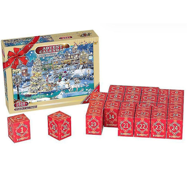 2023 Christmas Advent Calendar Puzzle 1008 Pieces