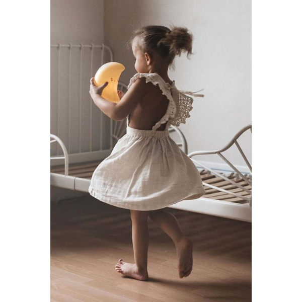 Moon Night Light | Batterier ingår 15 cm Kids Roo