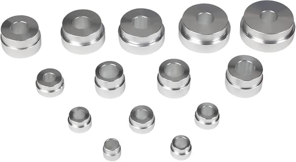 17 stk. Cisea aluminiumsleje af- og påmonteringsværktøjssæt