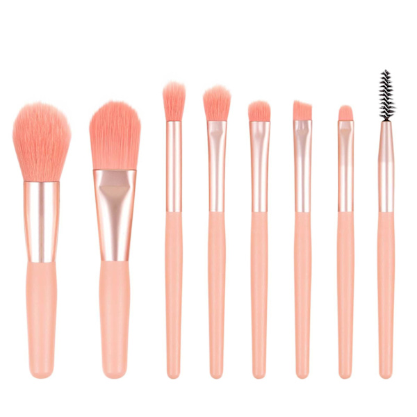 8 Mini Macaron Makeup Brush Set (PK)