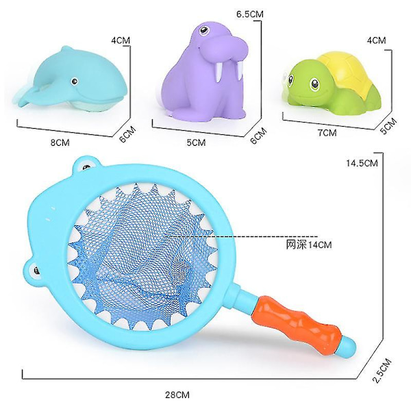 Baby Shark Badleksaker. Vattenspray Badkar Leksaker. Kläm Badleksaker. Simbassäng Leksaker, Strandleksaker