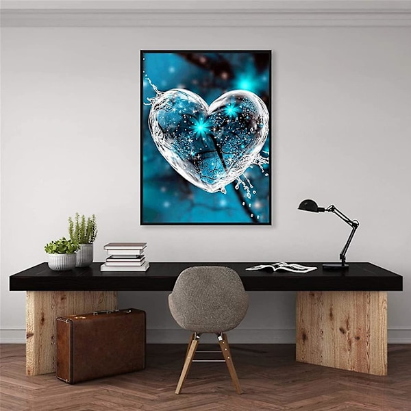 Kärlek Mode Fantasy Vacker Diamant Full Borr Broderi Målning För Älskare Vuxna Barn