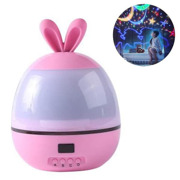 Led Timing Star Projection Light Rotating Star Universe Usb Christmas Night Light