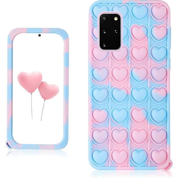 Trendig och rolig Samsung Galaxy S20 Plus S20+ skal, silikon tecknad rolig söt cool fidget unik designer rolig skyddande skal för pojkar flickor kvinnor M
