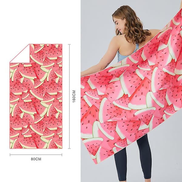 Strandhandduk 80x160 Cm Badhandduk Strandlakan