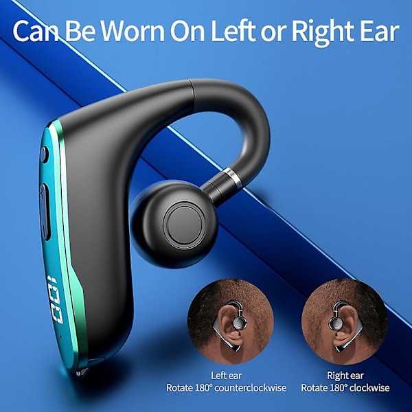 Tws Langaton Bluetooth 5.2 Kuuloke True Bone Conduction Yksi Korva Earhook Kuulokkeet Liiketoiminnan Ajo Kuulokkeet Hd Puhelu Vedenpitävä Urheilu Kuulokkeet