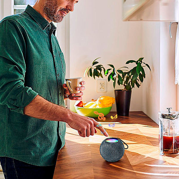 Trådlös Bluetooth-högtalare, liten högtalare, hög ljudkvalitet, bärbar minidiskant för utomhusbruk, hög volym (blå)