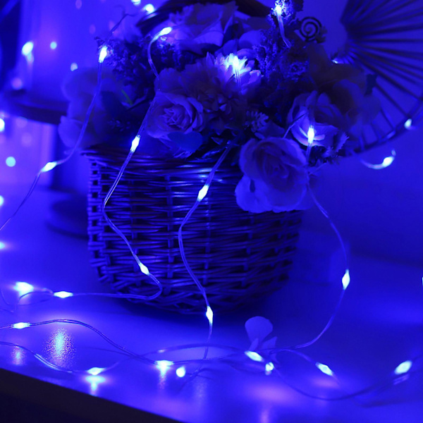 LED-slingor, batteridrivna ljusslingor