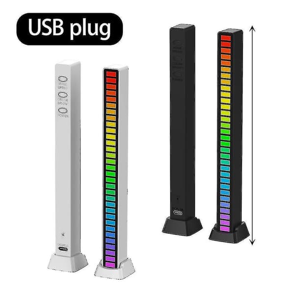 Led Rgb Atmosphere Strip Lights Bar Music Sync Pickup Rhythm Ambient Light Usb Plug Lamp