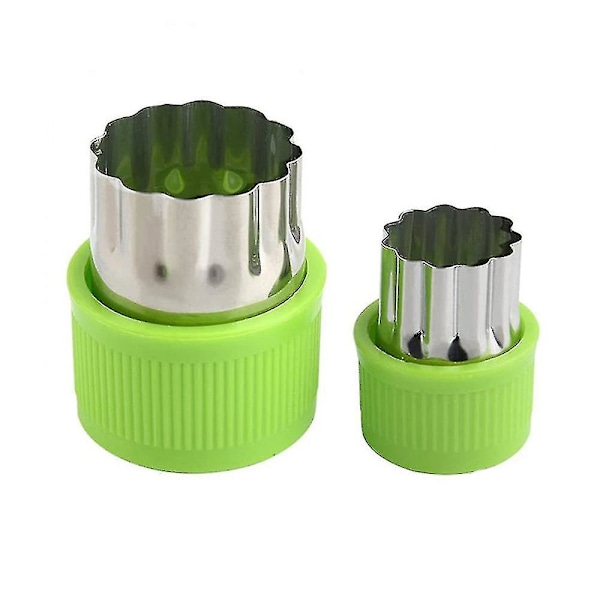 Mindre stål grönsakssats, mini ie mögelbröd s frukt s för barn (12 st/set)