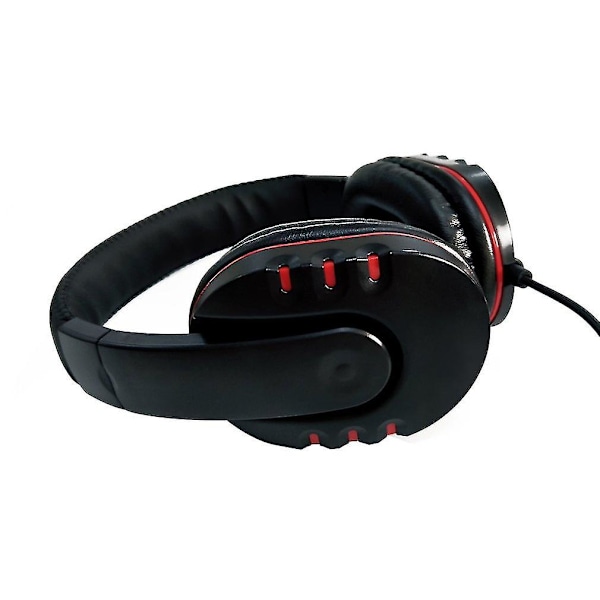 Justerbar volymkontroll Stereo Ljud Brusreducerande Headset Med Mikrofon