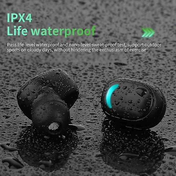 True Wireless Bluetooth 5.1-headset med låg latens, trådlösa spelhörlurar, 9d Hifi-stereomusik, öronsnäckor för spel, spelare, in-ear-hörlurar A