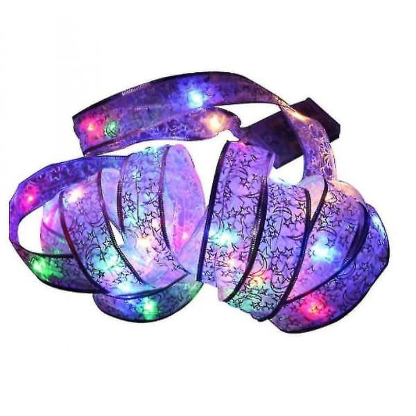 Led-ljus inomhuskontakt Fairy Light String Utomhusljus Varmvit Sovrum Rum Vägg (grupp1)