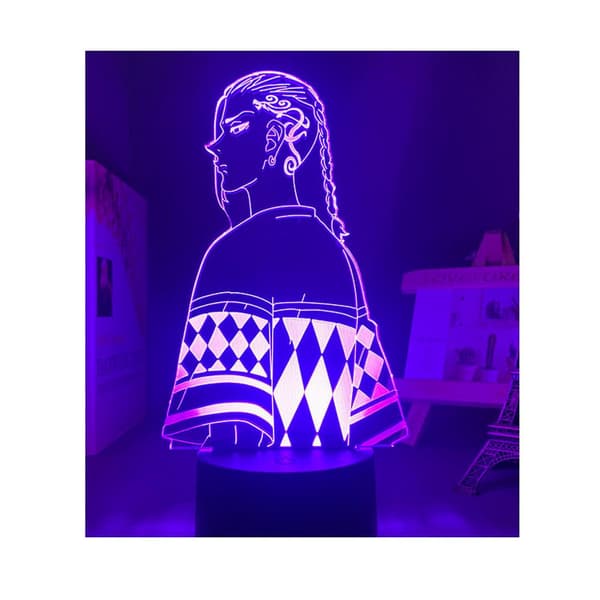 3D LED-yövalot animehahmoilla, 3D-illuusio