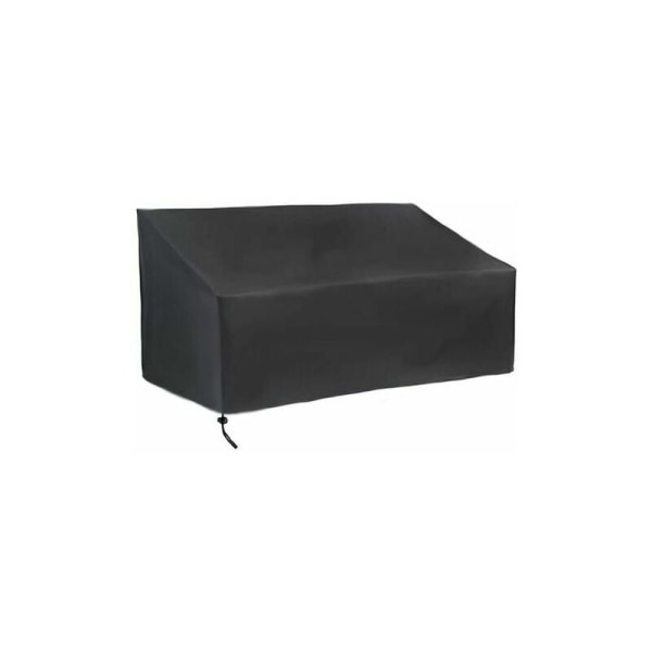 2-personers havebænkbetræk Udendørs bænkbetræk Støvtæt UV-bestandig vindtæt Oxford stof sofabetræk (134x66x89 cm)