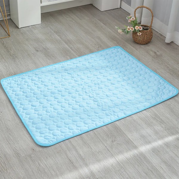 Koiran viilentävä matto, liukumaton viilentävä matto koirille, viilentävä matto kissoille, lemmikkieläinten viilentävä peti sisä- ja ulkokäyttöön 55 x 70