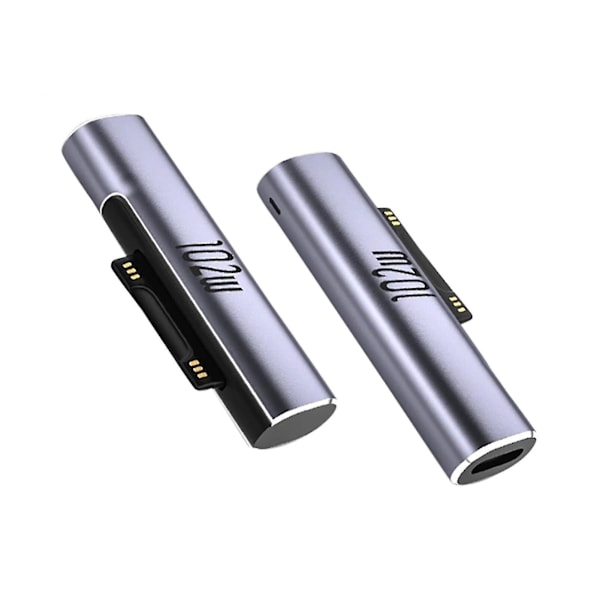 102w 6.8a Pd Snabbladdningsadapter för Microsoft Surface Pro X 8 7 6 5 4 3 Go Book Usb