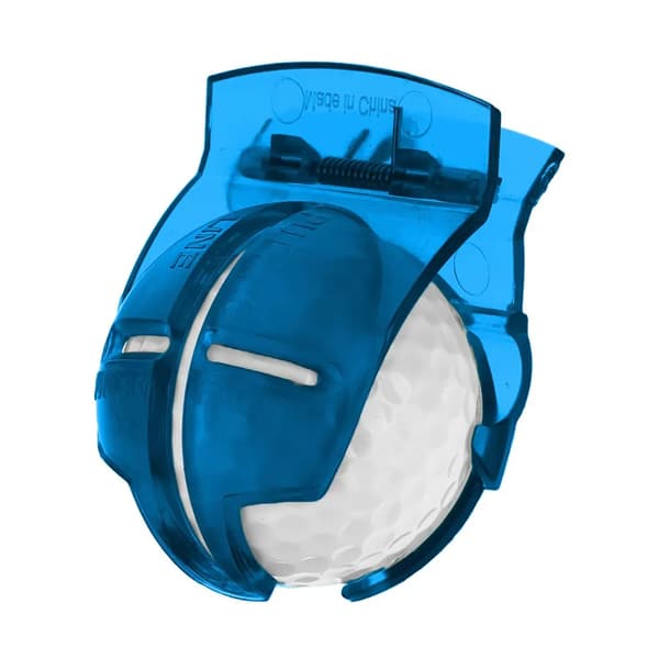 4 Stycken Golfbollsmarkör Linjal Golfbollsmarkör (Blå)
