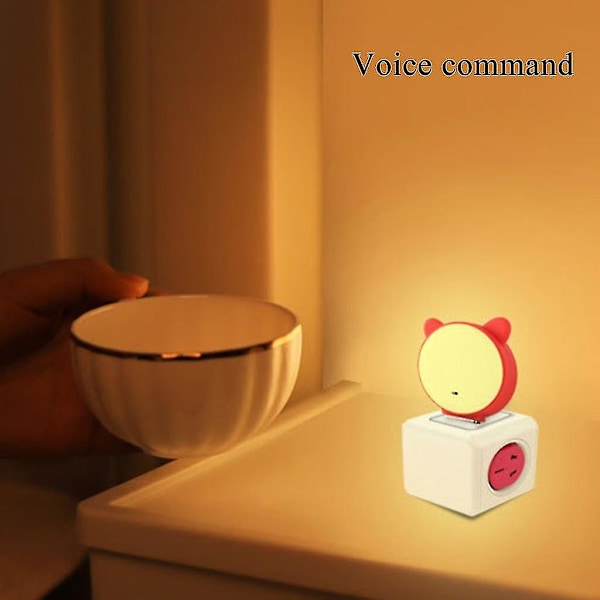Usb stemmestyrt universell dekorativ lampe hjemmefest LED atmosfærelys