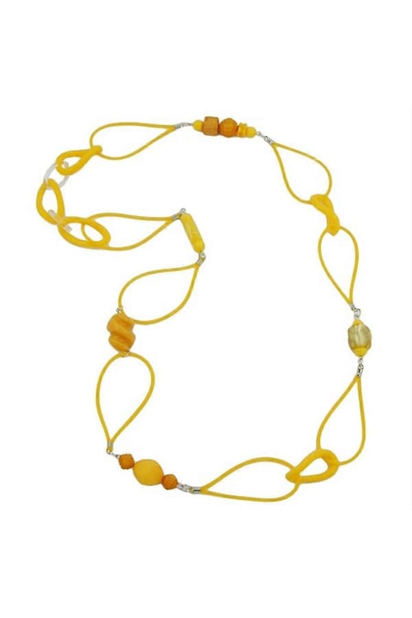 Halsband Pansarkedja Med Gummi 95cm - Gl02486