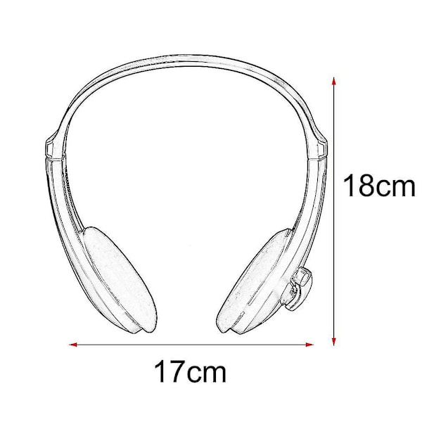 Jm-472 Universell datamaskin bærbar PC ergonomisk design 3,5 mm kablet spillhodesett