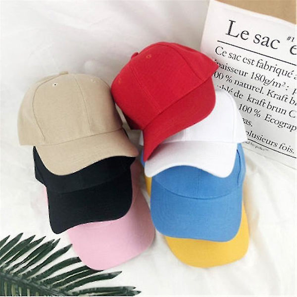 1 stk. Unisex kasket - Casual almindelig akryl baseball kasket justerbar snapback hatte til kvinder mænd hip hop kasket street dad hat engros (Army Green)