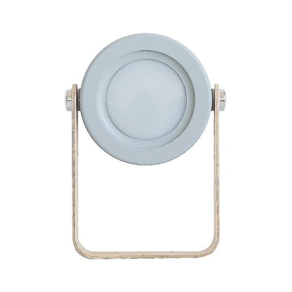 Fällbar sänglampa, USB-laddningsbar LED-lykta (grå)