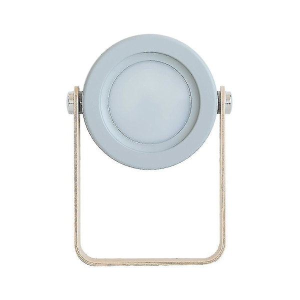 Taitettava Yöpöytälamppu, Usb-ladattava Led-Lyhtylamppu (Harmaa)