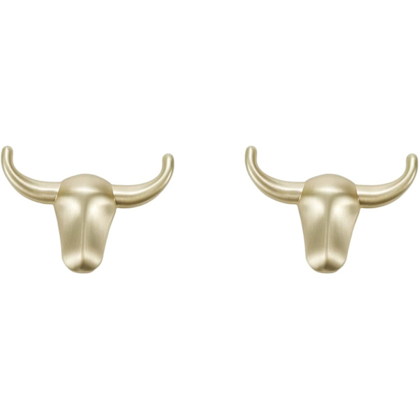 2-pack Taurus metallkrokar i zinklegering