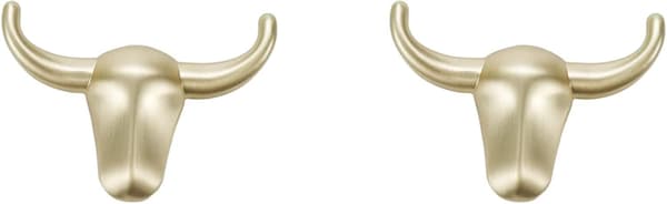 2-pak Taurus metallkleskroker i sinklegering