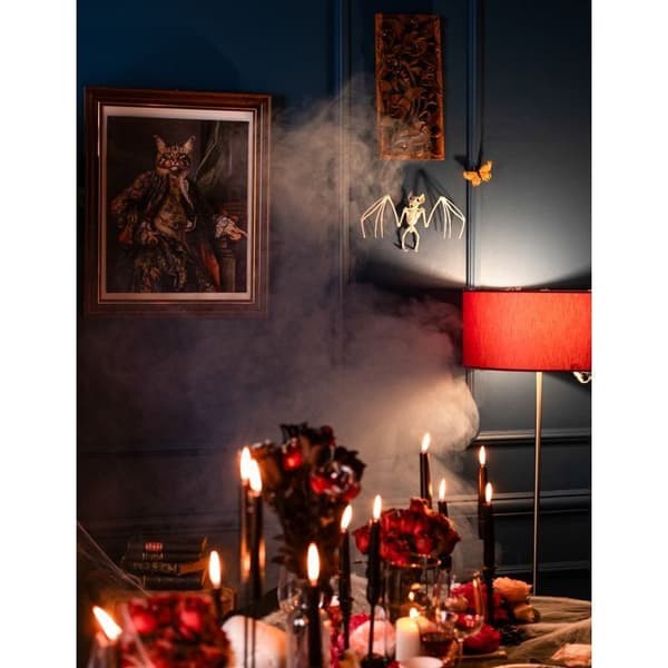 Halloween Skjelett Flaggermus Hengende Dekor - Hvit