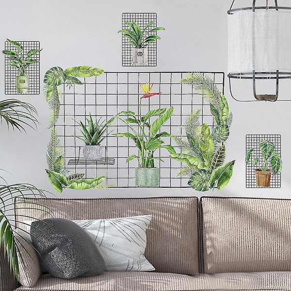 Numb Grid Planter Mærkat Mærkat