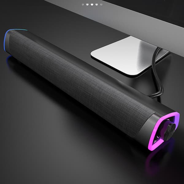 Bluetooth-højttaler Bluetooth-højttaler, computerhøjttaler, dobbelt højttaler desktop lyd subwoofer udsalg