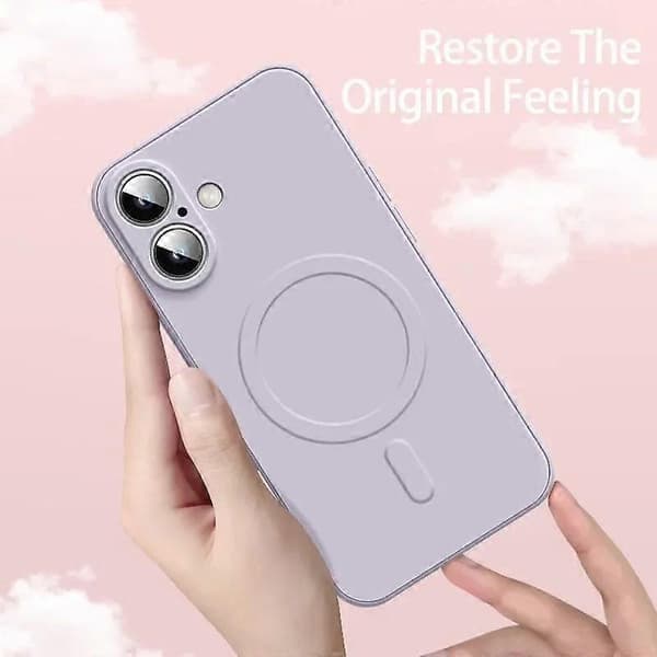 Flytende silikondeksel for iPhone 13 med MagSafe støtsikkert fullt Gray for  iPhone 13 pro max