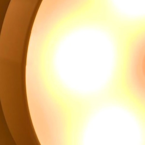 2024 Rund LED Nattlampa Vit Varm USB Laddningsbar Väggmontering för Sovrum Barnrum Hall Trapp 0,68 Typ 3
