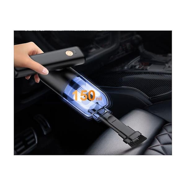 Led-lysbilsstøvsuger til husholdning, mini, høj sugeevne