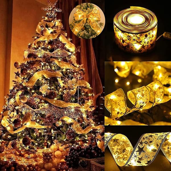 10m100 LED-slinga julbelysning