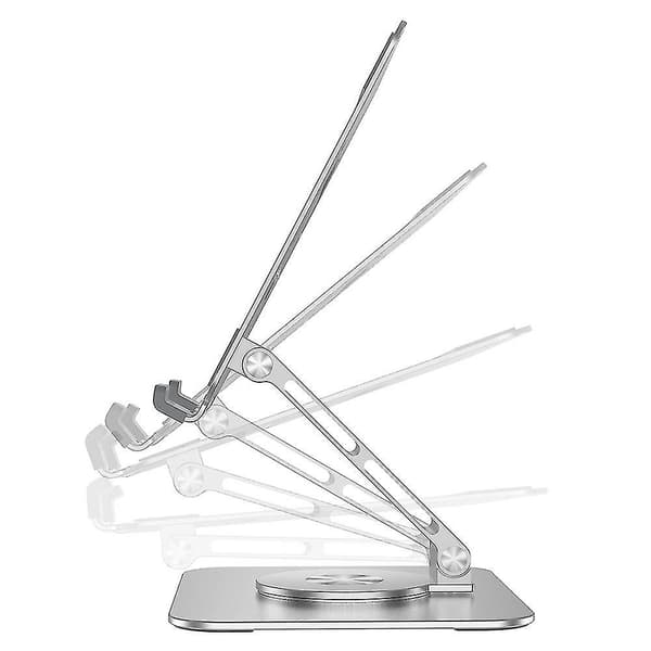 P022 Skrivebords Tablet Stativ Aluminiumlegering Tablet Computer Beslag Roterende Telefonholder