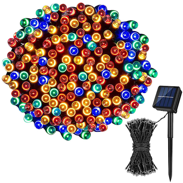 Juledekorasjoner Led Solar Lamper Streng Julekranser Bryllupsdekorasjon Lys Utrydding