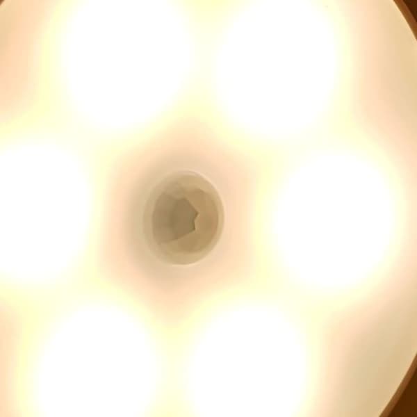 2024 Rund LED Nattlampa Vit Varm USB Laddningsbar Väggmontering för Sovrum Barnrum Hall Trapp 0,68 Typ 2