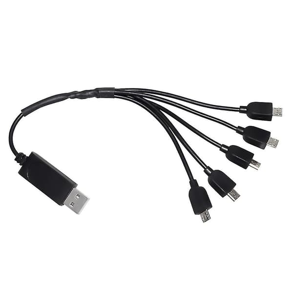 1 til 5 opladningskonverteringskabel Usb Micro Usb opladningskabel til E58 Xs809